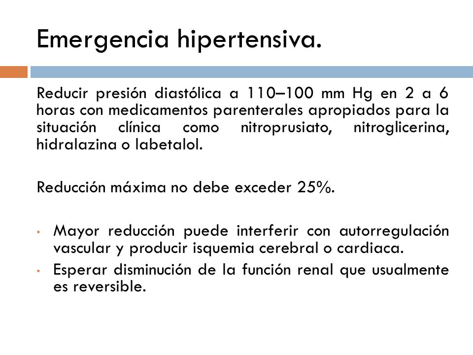 Urgencia hipertensiva hidralazina Urgencia hipertensiva hidralazina